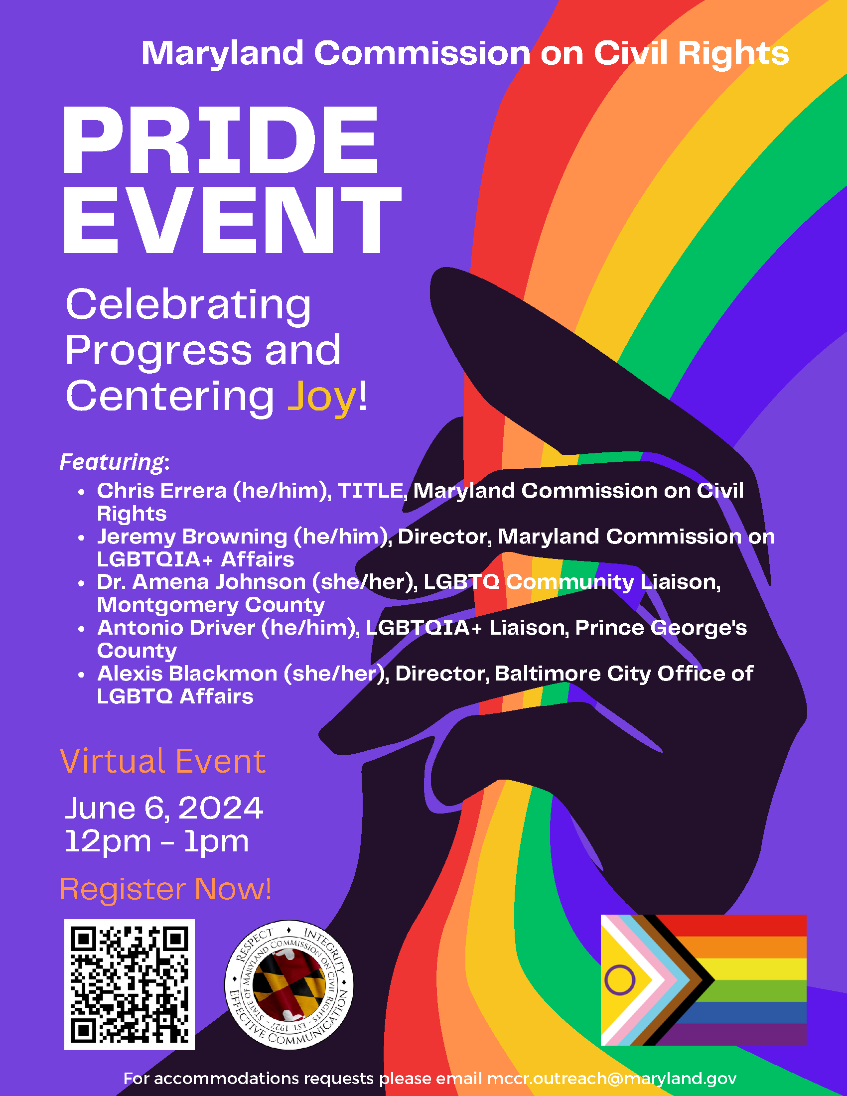 Pride Forum Celebrating Progress and Centering Joy